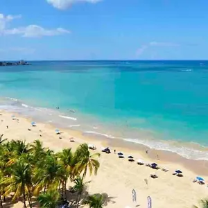 Monopoly 2 Bedroom Near Beach W/pool/parking Apartment San Juan